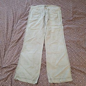 American Eagle Outfitters Linen Pants 6 Long